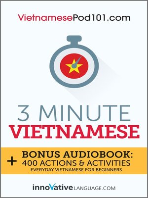 cover image of 3-Minute Vietnamese